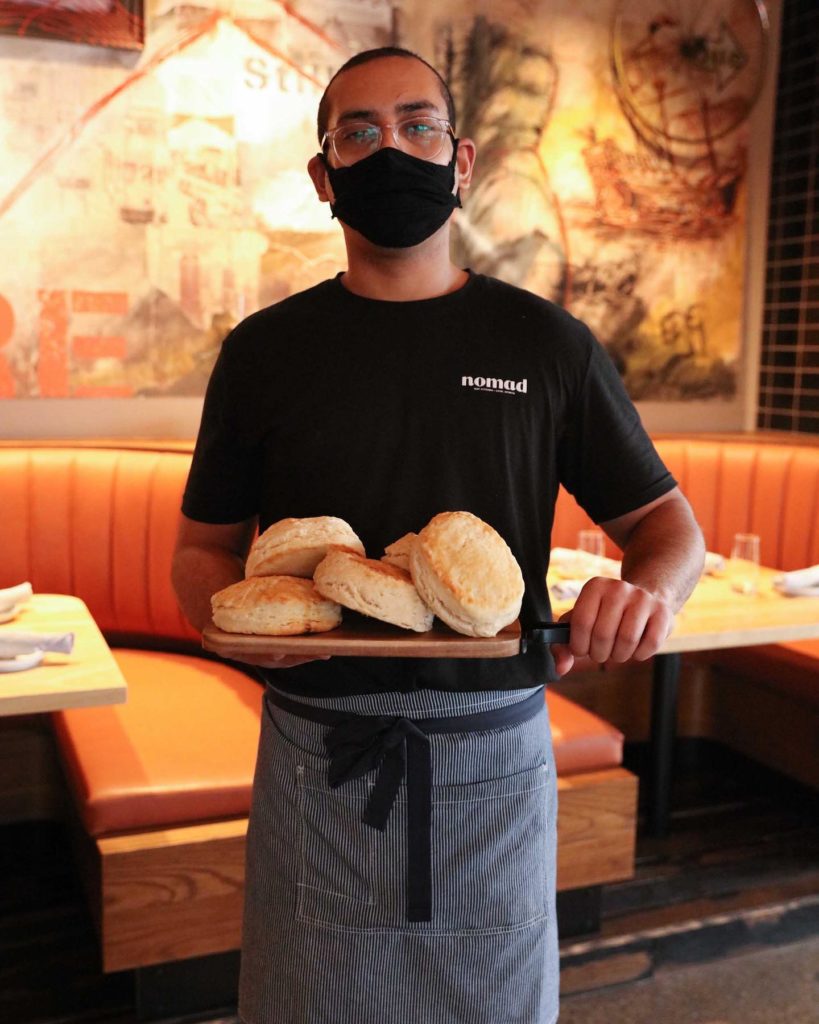 Nomad brunch biscuits