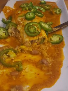 inside of the mucho macho burrito