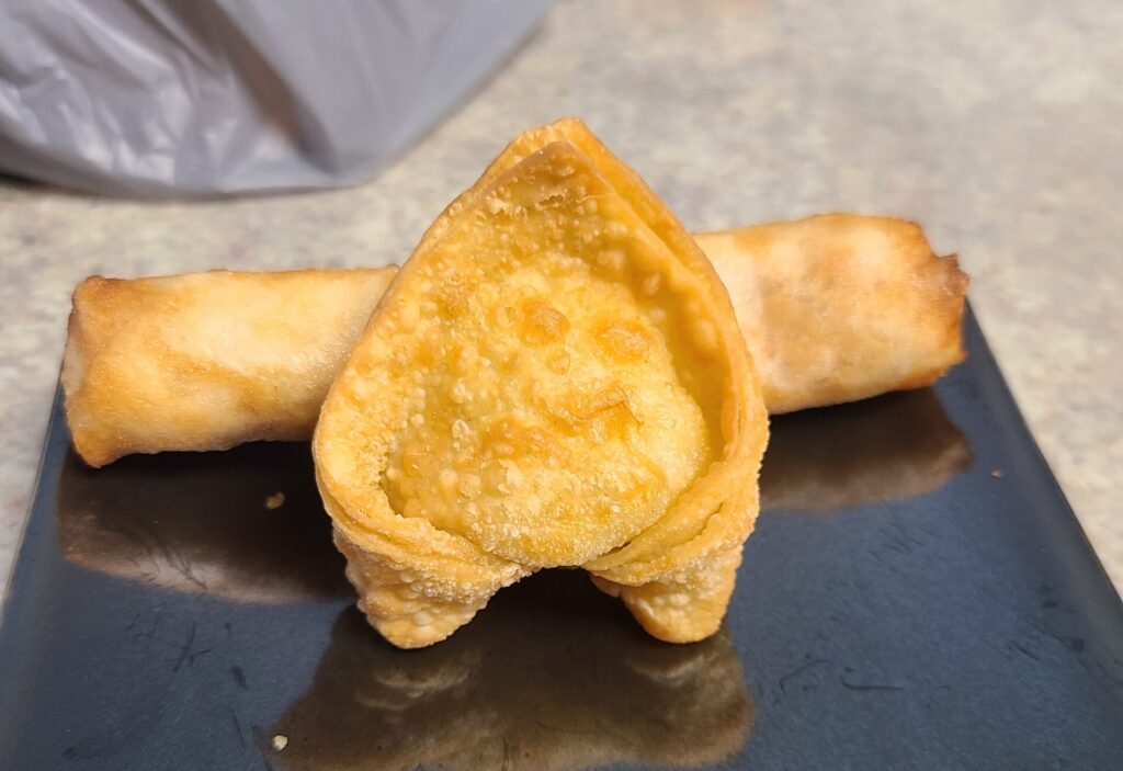 crab rangoon at siam hibachi by fartley farms