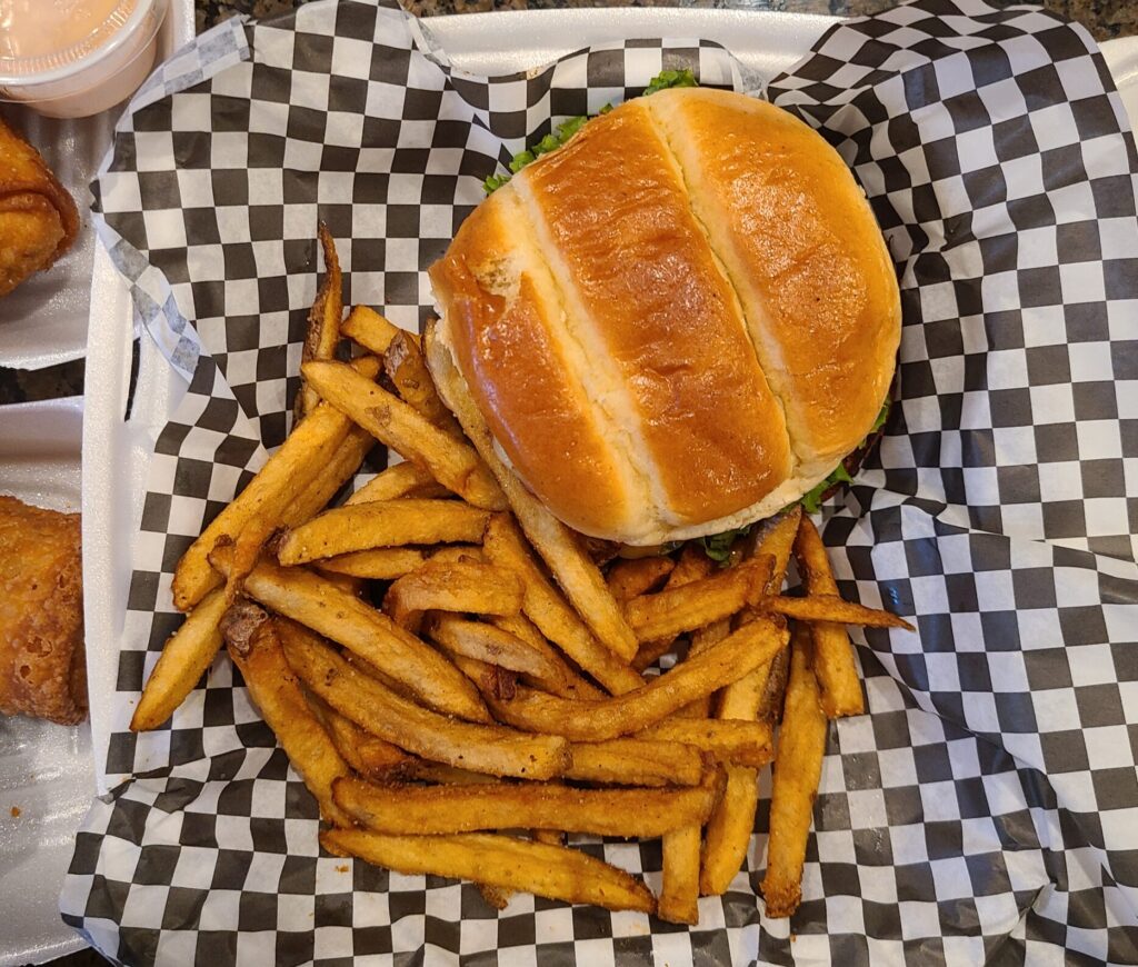 crazy sob burger at chef richs kitchen by fartley farms