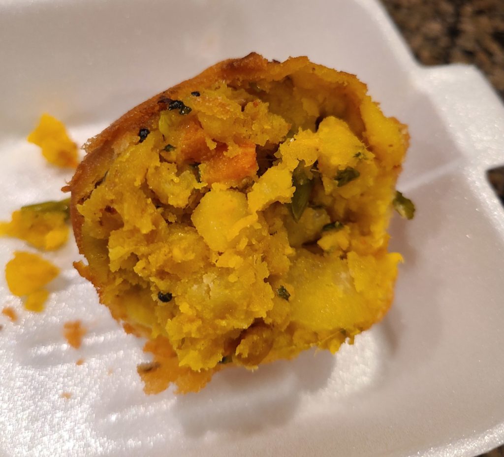 aloo bonda from dosa corner by fartley farms