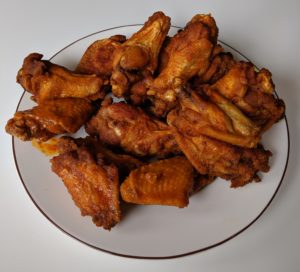 Plate of fire from OH Pizza and Wings, part of the spiciest dish in Columbus series