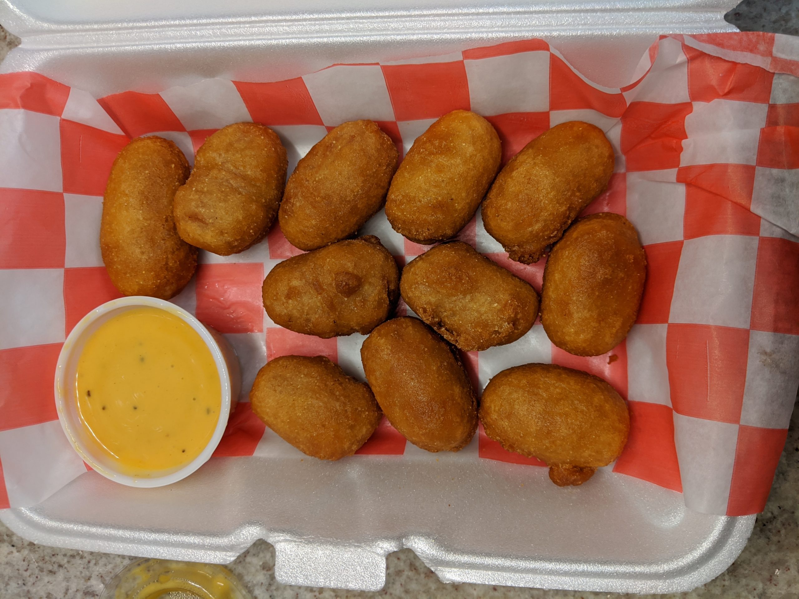 Columbus Corn Dogs: JT's Pizza & Pub