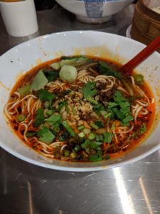 Szechuan Noodle at Noodle topia by fartley farms