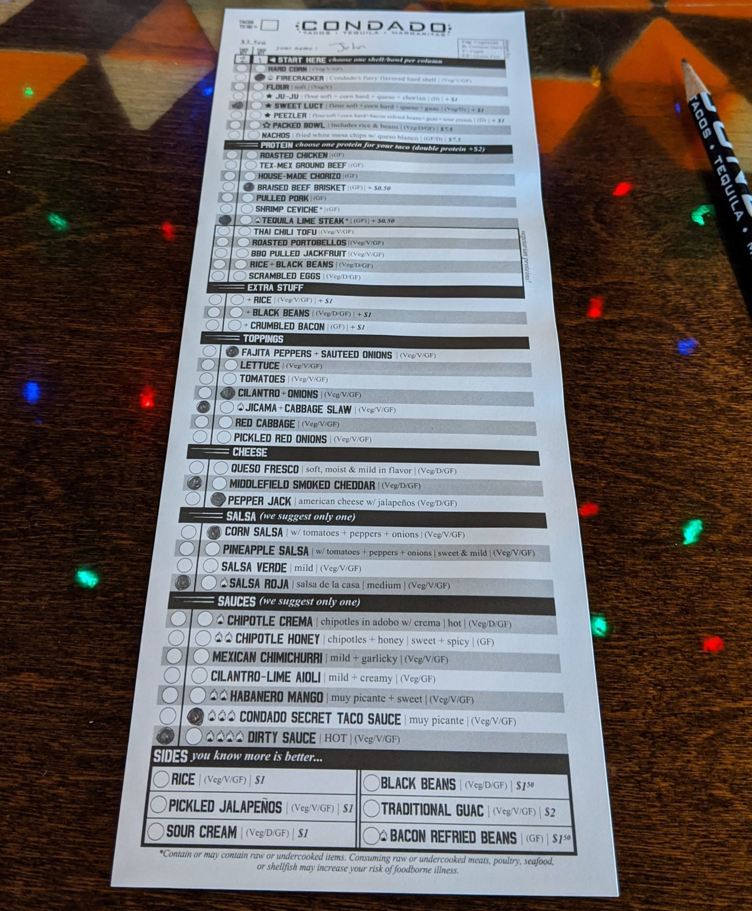 the spiciest taco by fartley farms