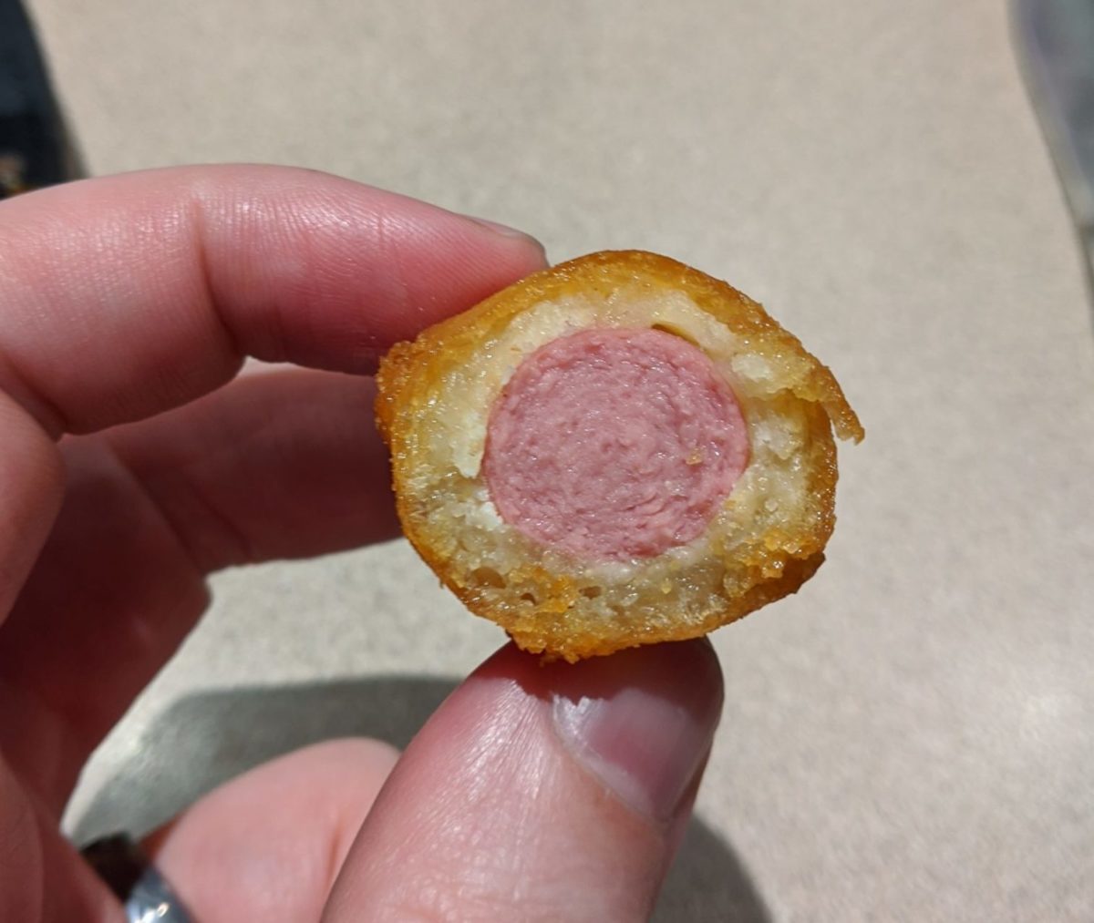 corn dogs by fartley farms at marshalls restaurant