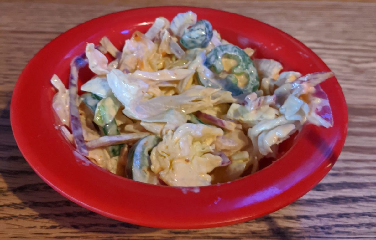 old skool spicy slaw by fartley farms