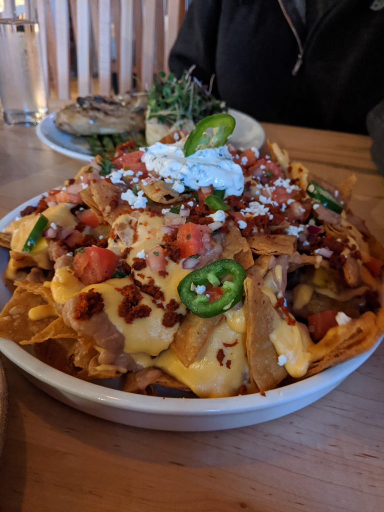 nachos at Kraft House 5 by fartley farms
