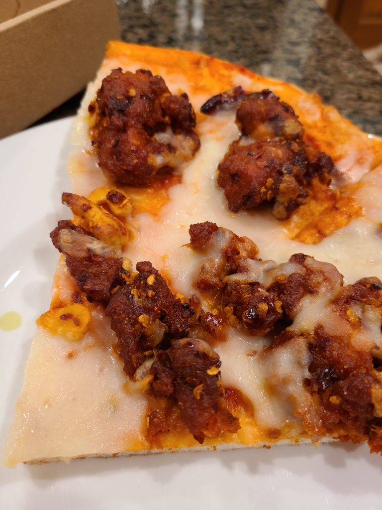 guntur chicken on crust by bawarchi