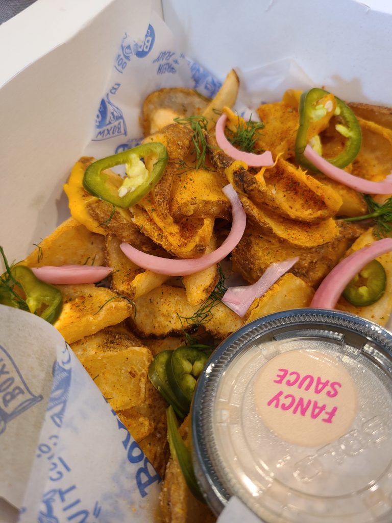 fancy fries from boxwood biscuit company