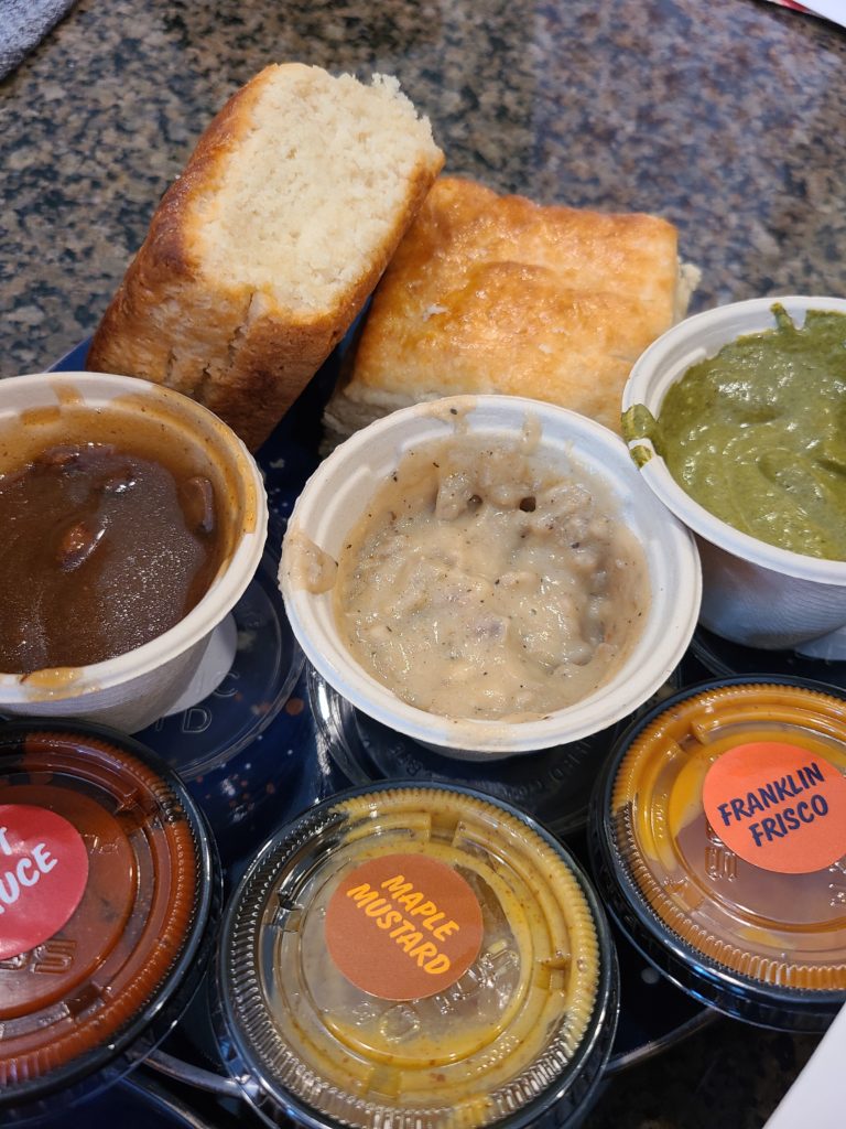 boxwood biscuit gravy flight