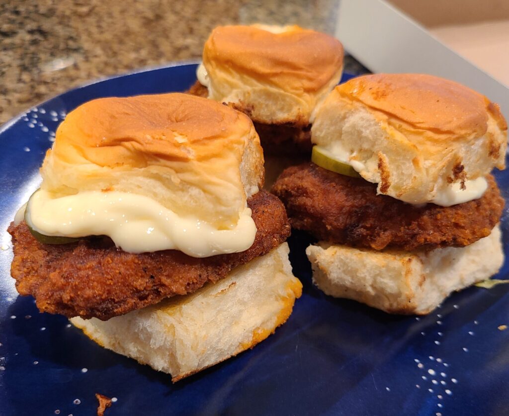 sliders from grandads pizza and pub by fartley farms