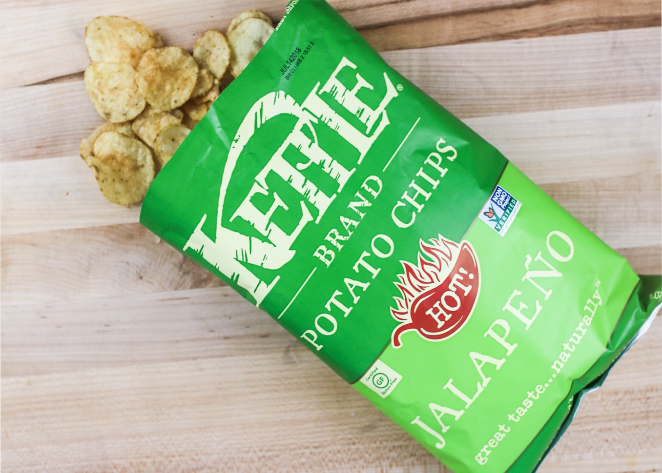 Kettle Brand Jalapeño Chips - Spicy Snack