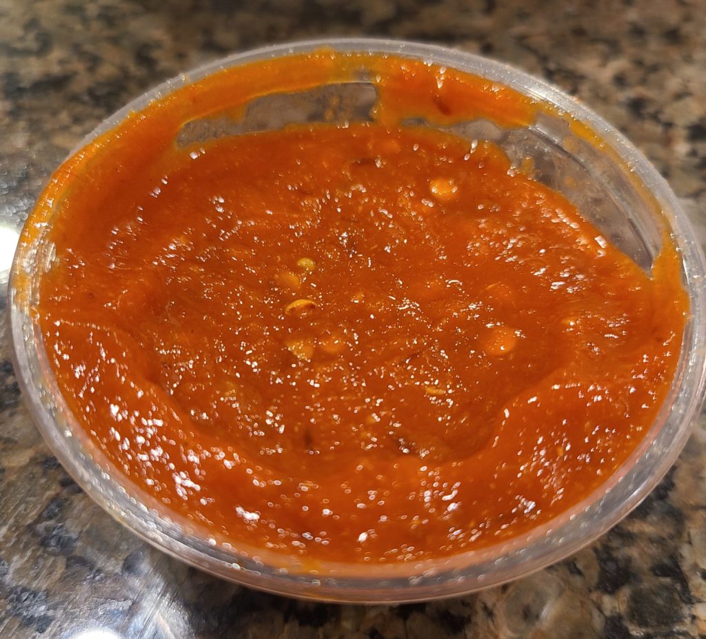 Indo-sambal from Mesikou chikin