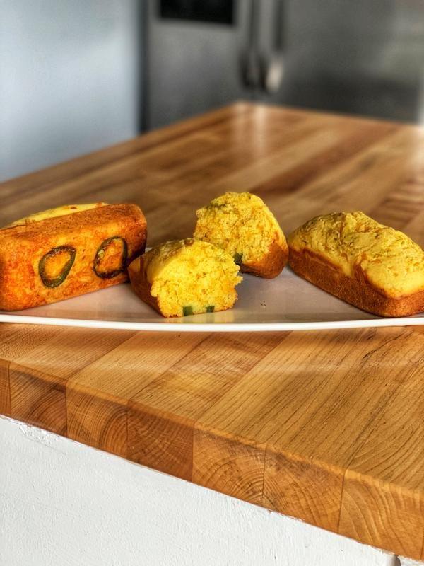 Spicy Cheddar Cornbread