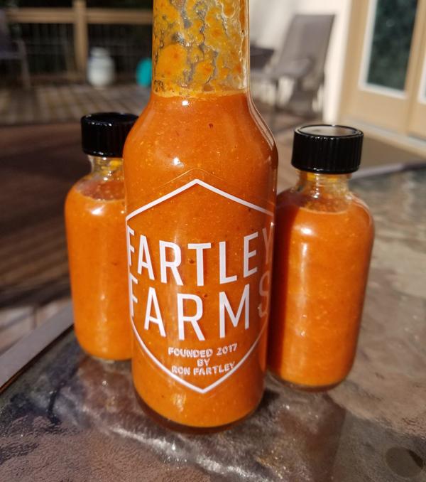 Farty Hard - Carolina Reaper Hot Sauce Recipe